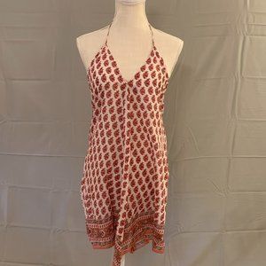 Never worn! Urban Outfitters: Band of Gypsies Orange Handkerchief Dress/Cover-Up